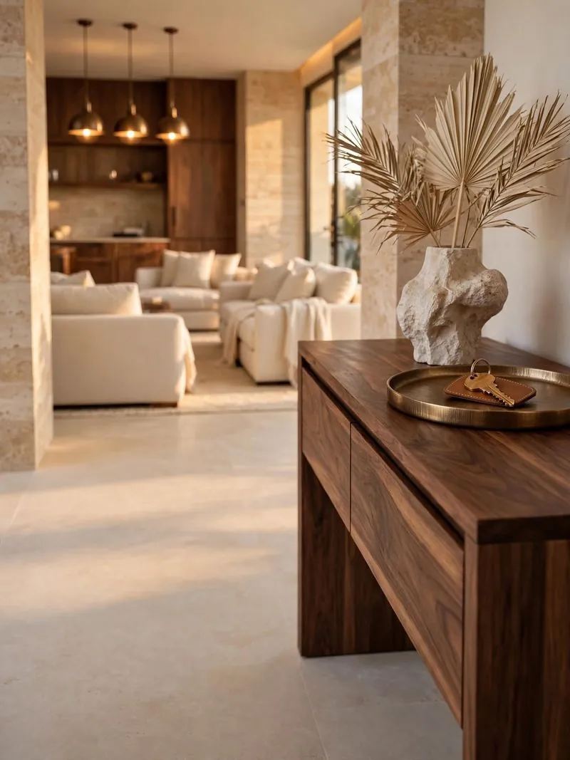 Fully furnished turnkey living room