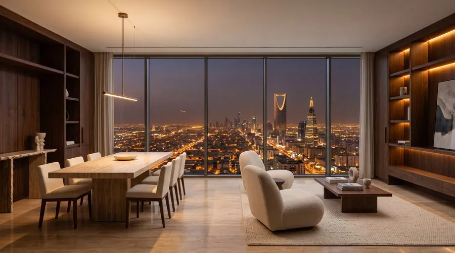 Luxury apartment interior