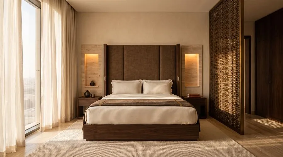 Hotel suite interior