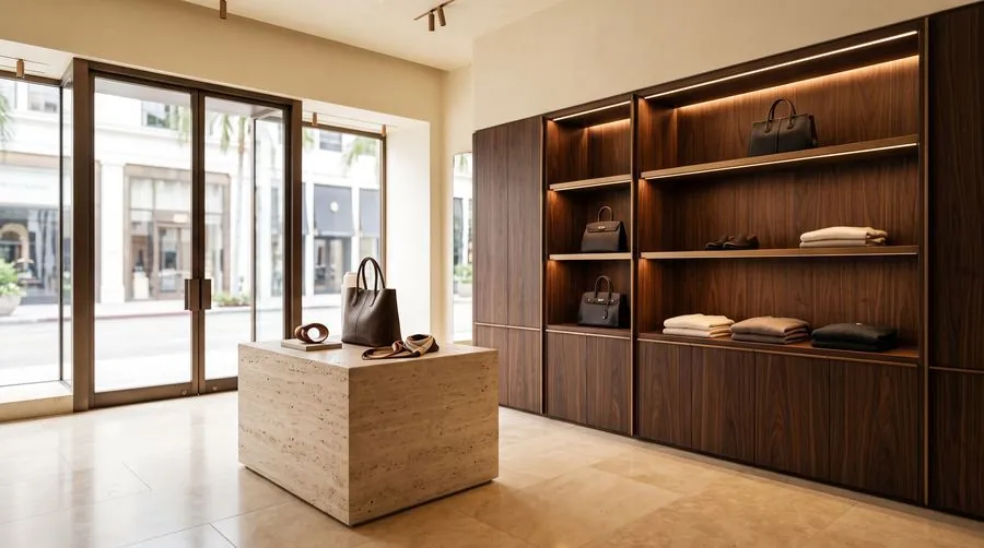 Retail store interior